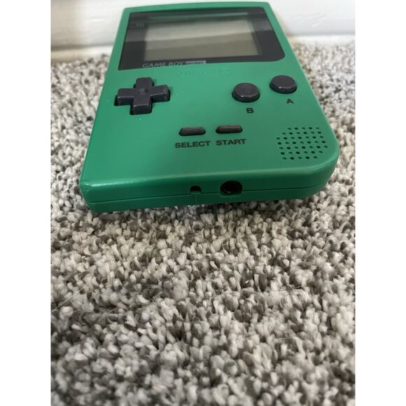 Nintendo GameBoy Pocket Green With Box No Manual Great Condition Tested MGB-001 - Picture 15 of 16